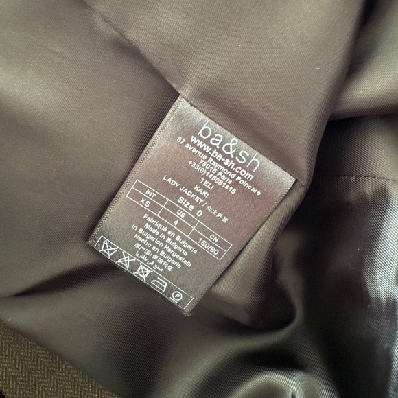 ba&sh Dark Brown Suit Jacket - Picture 6 of 6